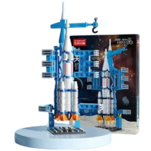 Modelo de bloques de construcción Nave espacial