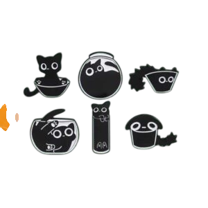 Broches catlover