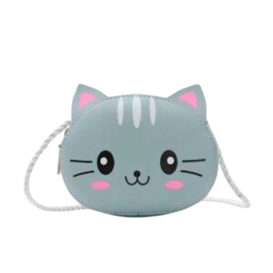 Mini Bolso Cruzado de Gato Azul