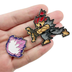 Broche Street Fighter retro Akuma