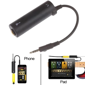 Interfaz de Guitarra i-Rig: Convertidor para Teléfono y Sintonizador de Audio