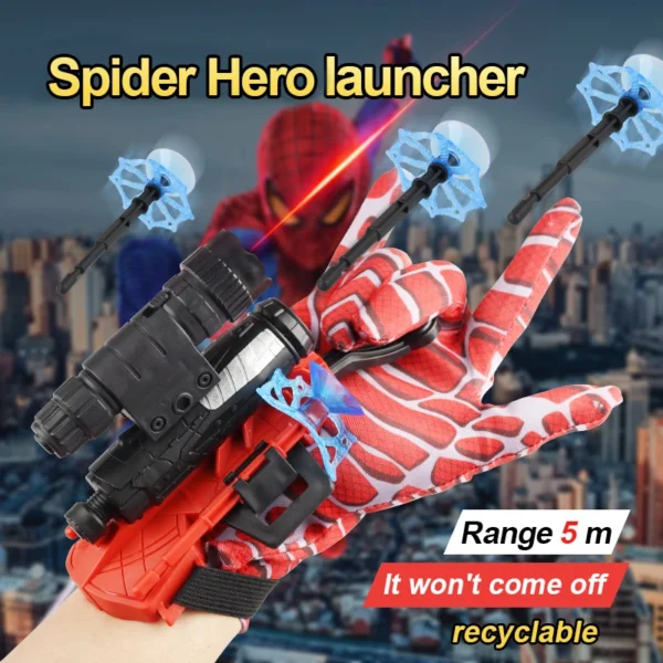 Lanzador de Guantes de Spider-Man: Diversión Interactiva para Pequeños Héroes