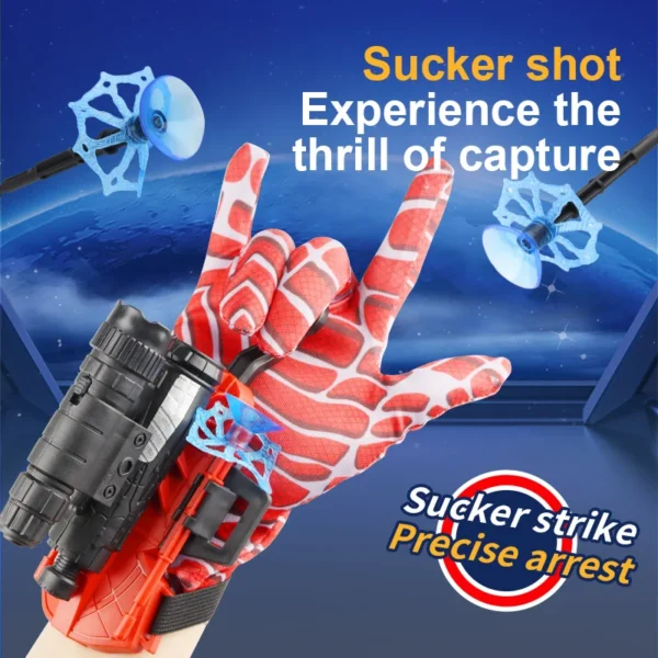 Lanzador de Guantes de Spider-Man: Diversión Interactiva para Pequeños Héroes - Image 7