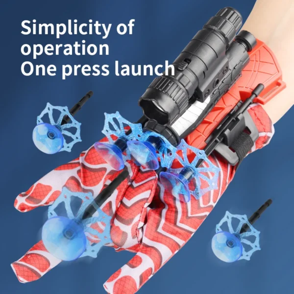 Lanzador de Guantes de Spider-Man: Diversión Interactiva para Pequeños Héroes - Image 4