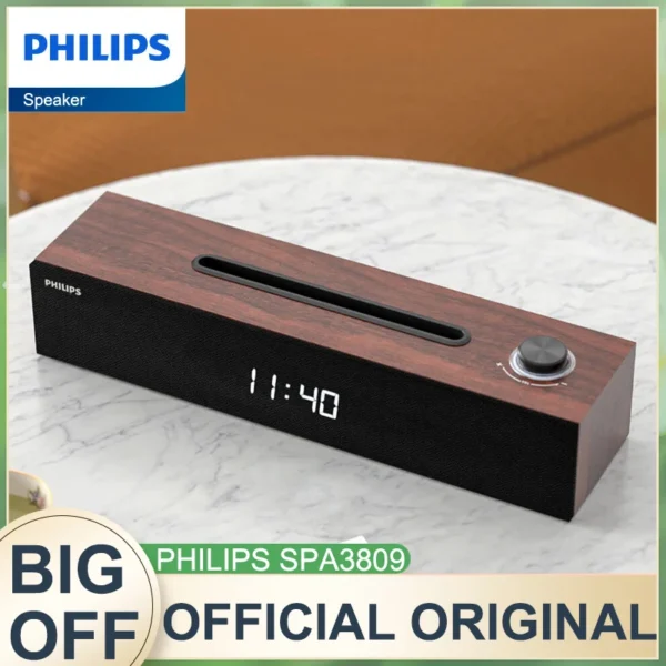 Altavoz Bluetooth con sonido envolvente Philips SPA3809 - Image 7