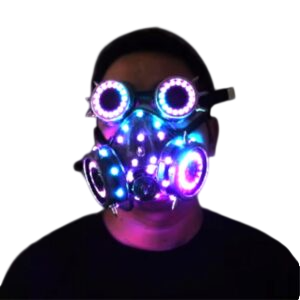 Mascara Ciberpunk Led Edition Mask Gas