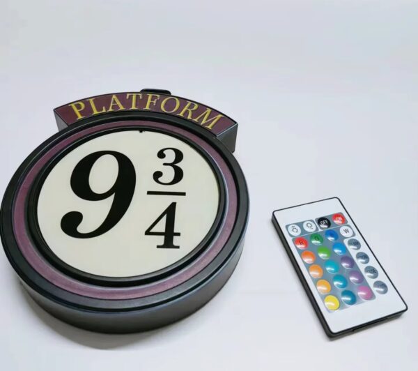 Lámpara de Pared Plataforma 9 3/4 - Inspirada en Harry Potter - Image 3