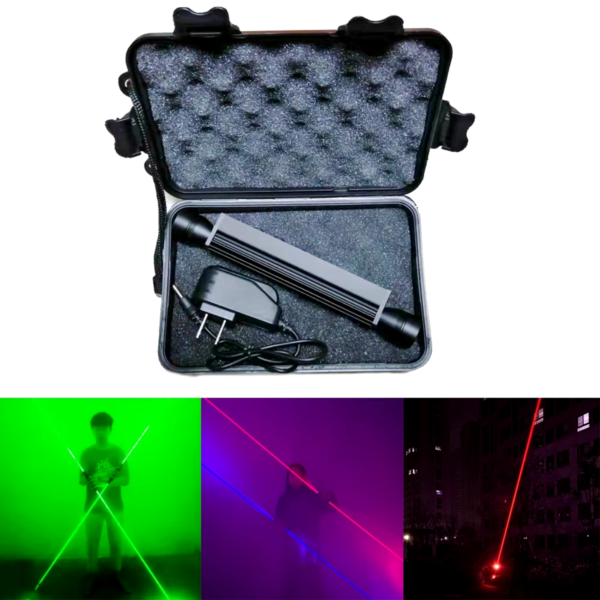 Lampara Laser de doble Cabeza Show de luces DJ - Image 2