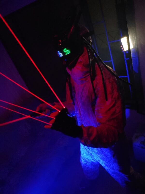 Máscara Cyberpunk Pantalla Digital - Image 6