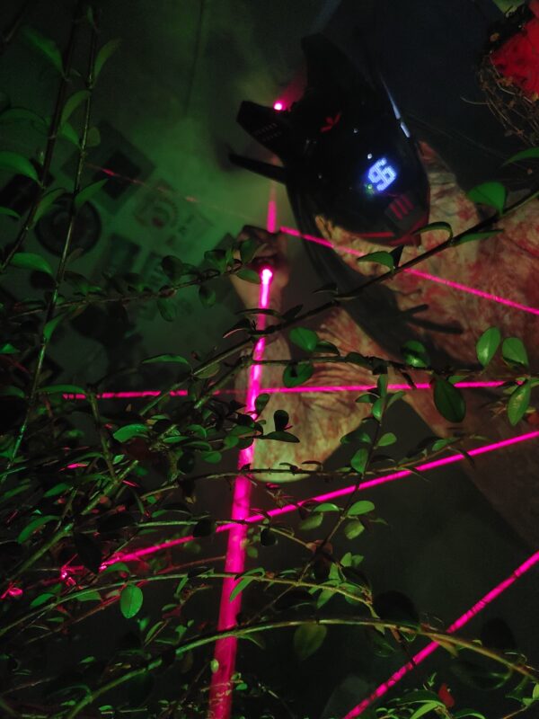 Máscara Cyberpunk Pantalla Digital - Image 11