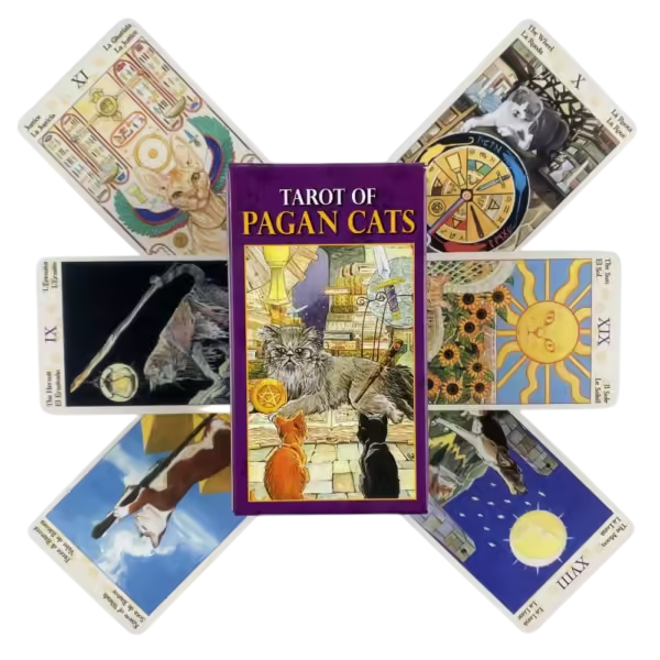 Cartas del Tarot de Gatos Paganos