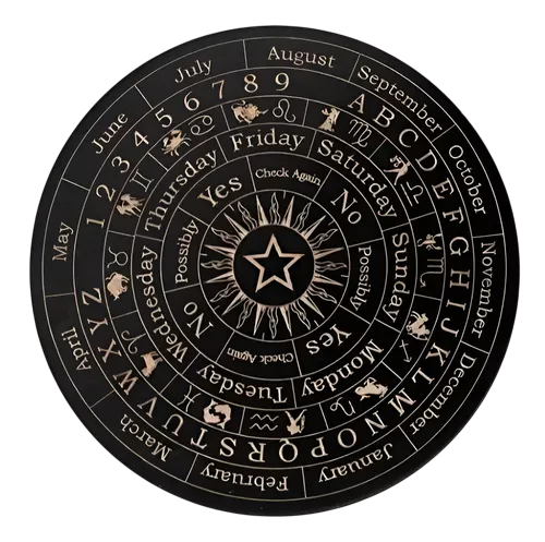 TABLERO PENDULO AMATISTA DE ADIVINACION