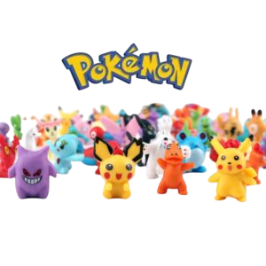 Set de 24 Mini Figuras de Pokémon + estuche de lujo