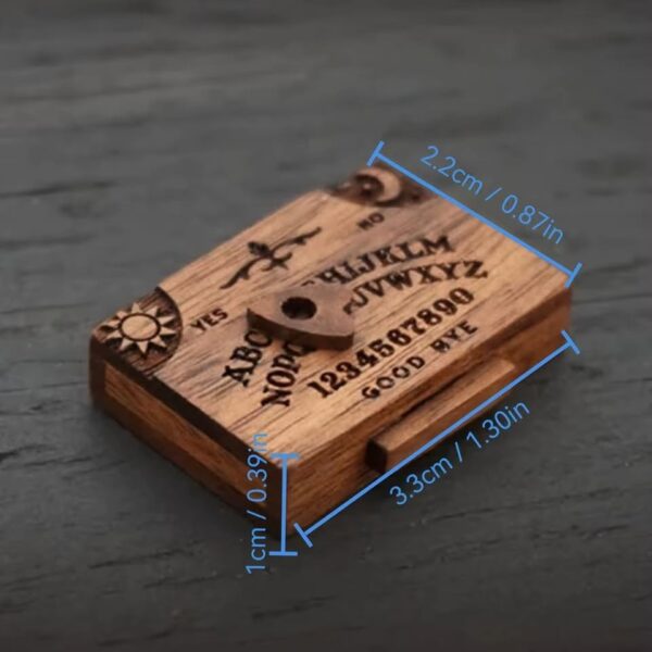 OUIJA EN MINIATURA – PORTÁTIL Y DECORATIVO - Image 3
