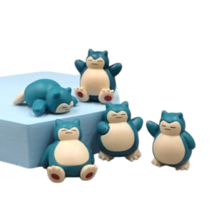 SET DE 5 MINI FIGURAS DE SNORLAX