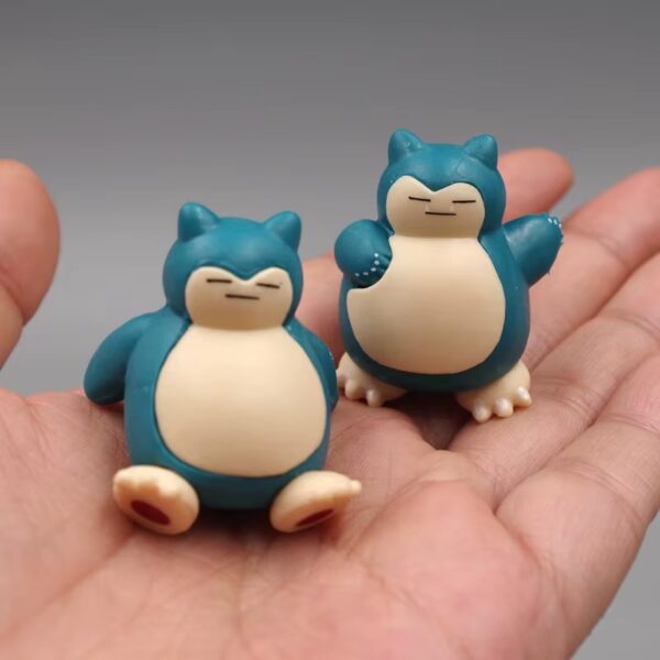 SET DE 5 MINI FIGURAS DE SNORLAX - Image 3