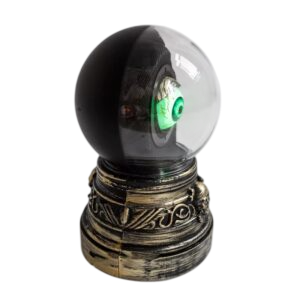BOLA DE CRISTAL  OJO VERDE