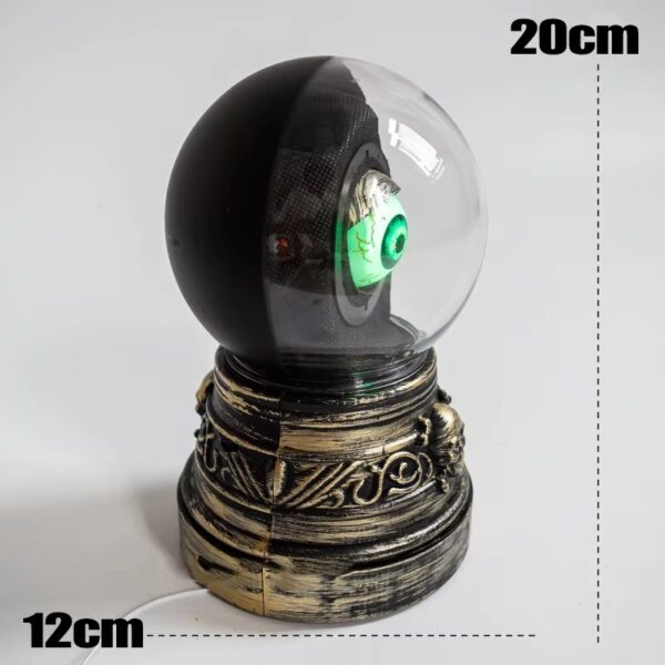BOLA DE CRISTAL  OJO VERDE