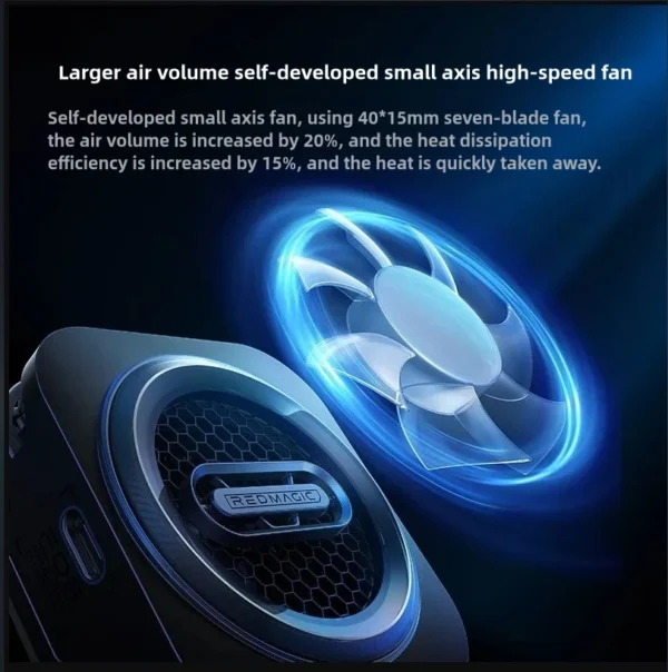 RedMagic Cooler 6 Pro – Enfriador Magnético para Teléfonos Gamers - Image 7