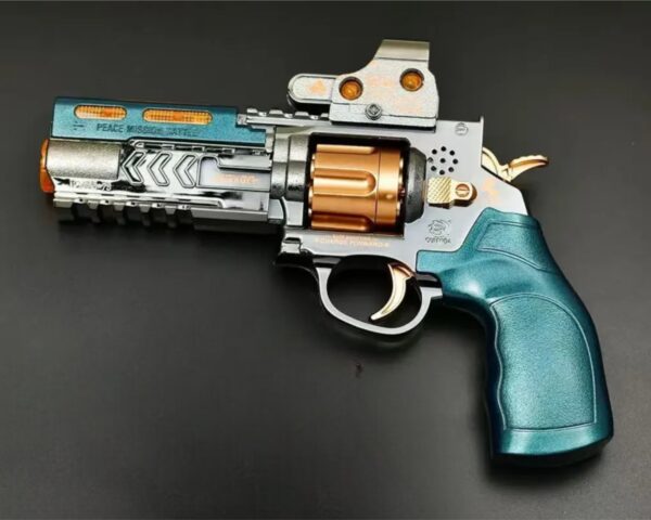 Pistola con Efecto de Sonido y Luz LED – Juguete de Acción para Niños - Image 4