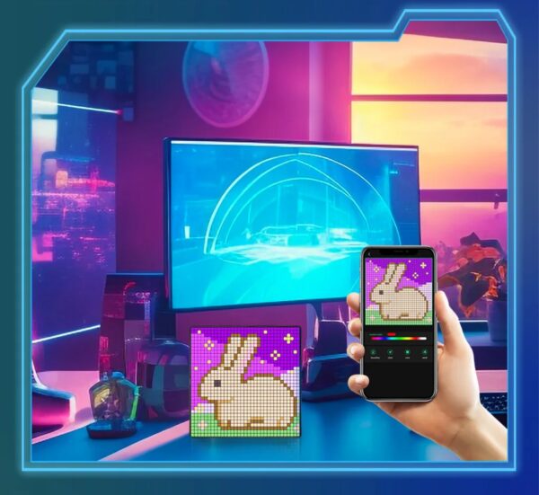 Panel de Matriz LED RGB 64x64 Píxeles – Pantalla Inteligente con Control Bluetooth - Image 2