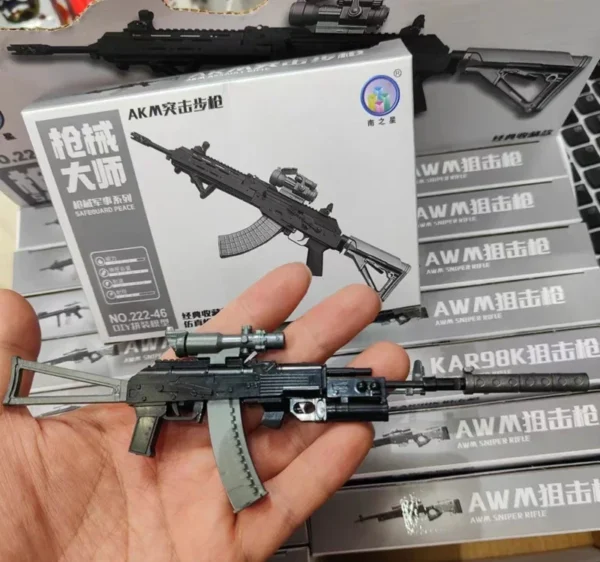 Kit de Construcción de Rifles de Asalto – Modelo Militar  Escala 1:6 - Image 3