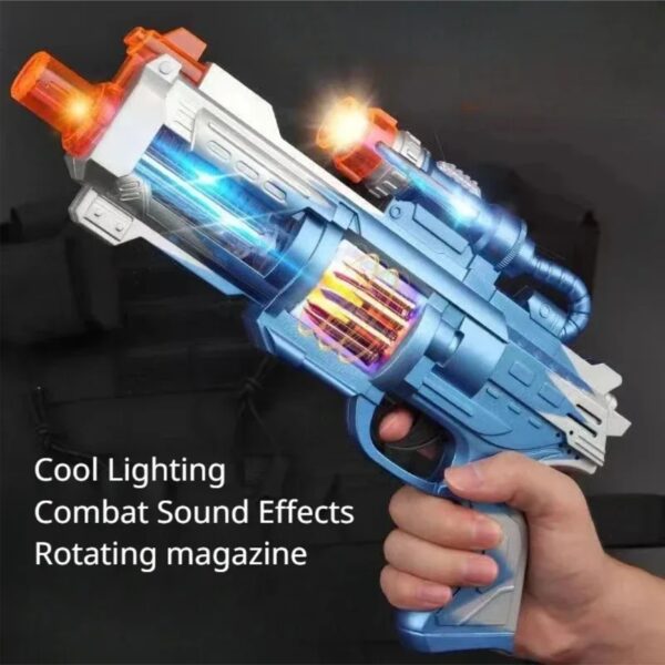Pistola LED  AK47 – Juguete de Acción con Luces y Sonidos Realistas - Image 2