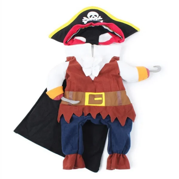 Disfraz Divertido de Perro/Gato Pirata – Talla L