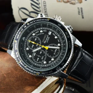 Reloj Seiko de Lujo para Hombre – Cronógrafo Multifunción con Diseño en Acero Inoxidable