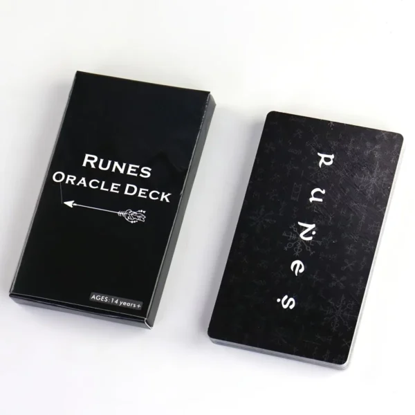 Runes Oracle Deck – Cartas Místicas Edición Limitada Intuición y Guía Espiritual - Image 2