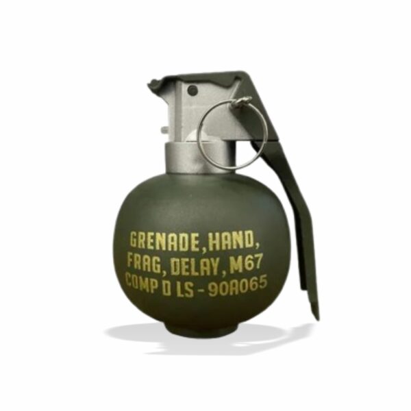 Granada de Mano de Juguete – Estilo Militar con Efectos de Sonido y Luz