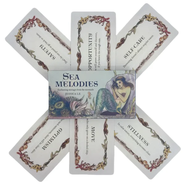 Tarjetas Oracle “Sea Melodies” – Mensajes Encantadores del Océano