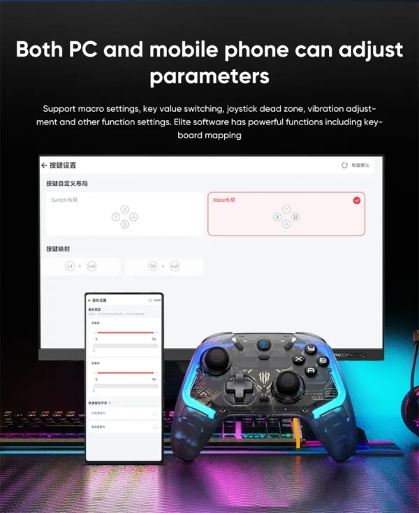 Gamepad RedMagic Cyber – Control Gamer RGB para RedMagic - Image 6