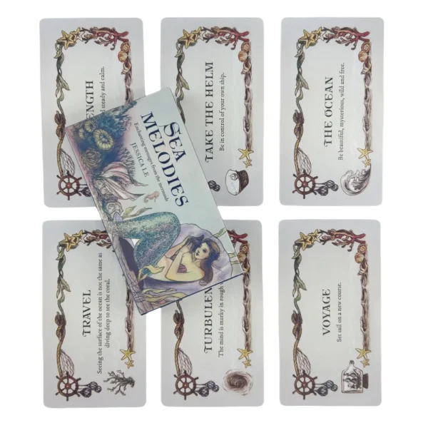 Tarjetas Oracle “Sea Melodies” – Mensajes Encantadores del Océano - Image 3