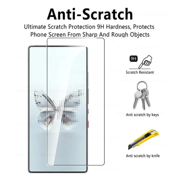 Protector de Pantalla Suave Transparente Antihuellas para Nubia Redmagic 9 / 9 Pro / 10 / 10 Pro+ - Image 2