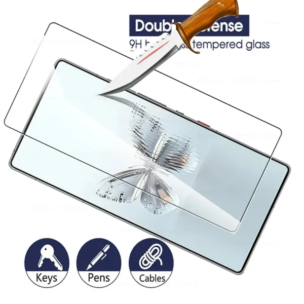 Protector de Pantalla Suave Transparente Antihuellas para Nubia Redmagic 9 / 9 Pro / 10 / 10 Pro+ - Image 4