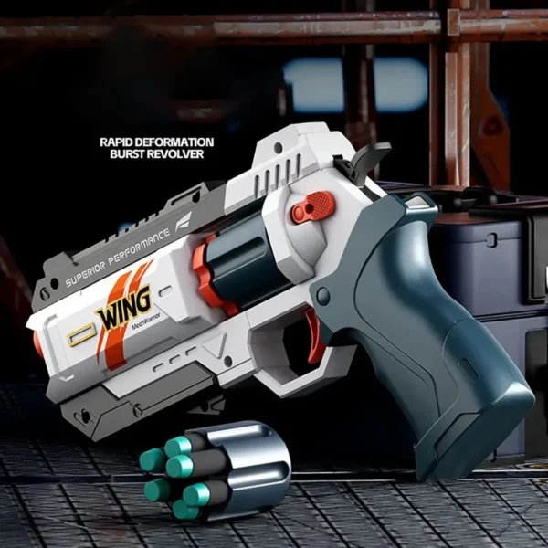 Pistola de Balas Suaves EVA – Juguete Deportivo para Niños y Adultos - Image 4