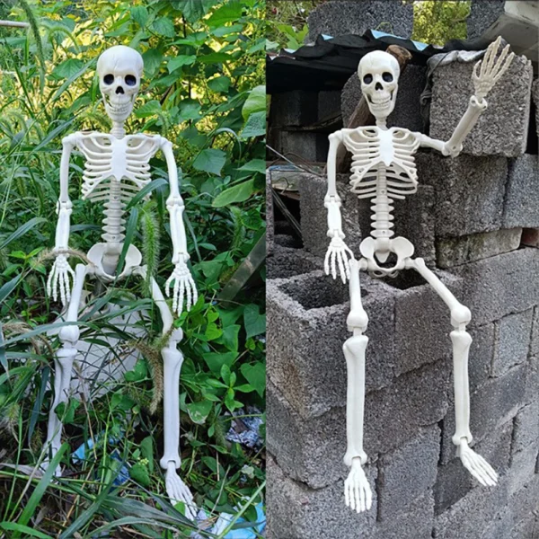 Esqueleto decorativo humano 40cm para Halloween Colombia - Image 8