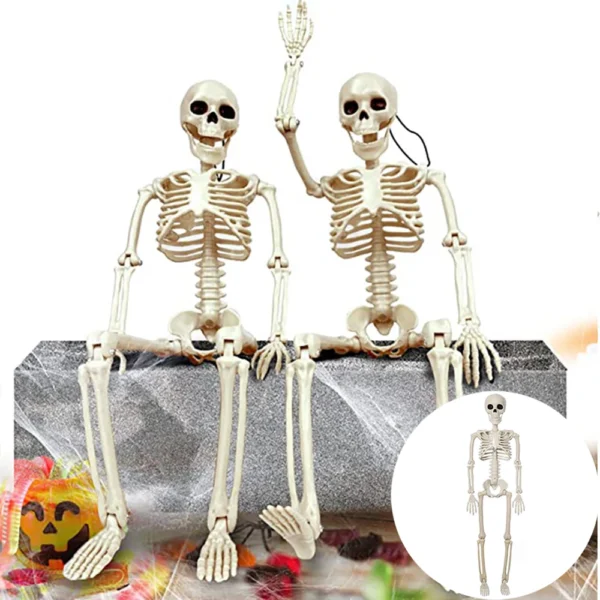 Esqueleto decorativo humano 40cm para Halloween Colombia - Image 2