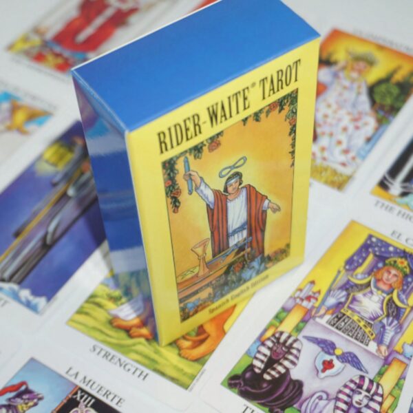 Tarot Rider-Waite Español e Inglés - 78 Cartas + Guía - Portátil - Exploración Espiritual | - Image 7