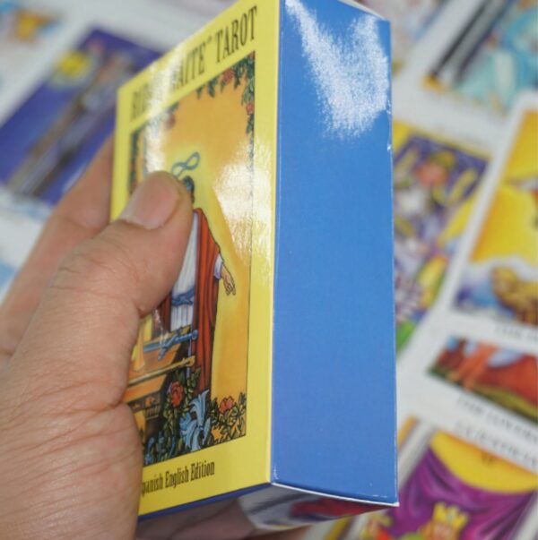 Tarot Rider-Waite Español e Inglés - 78 Cartas + Guía - Portátil - Exploración Espiritual | - Image 6