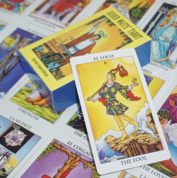 Tarot Rider-Waite Español e Inglés - 78 Cartas + Guía - Portátil - Exploración Espiritual | - Image 5