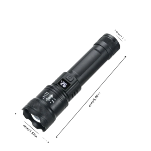 Linterna LED 10W Recargable + Power Bank - Zoom Ajustable - Impermeable - Emergencia | Ouroshop - Bogotá y Colombia
