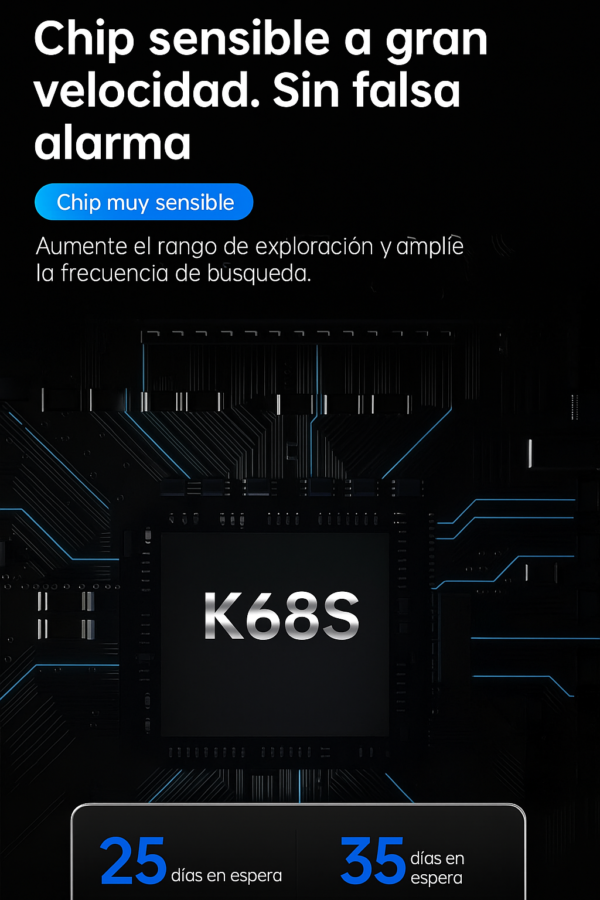 Detector de Cámara Espía Oculta K68s: Protección GPS y Anti espía - Image 6