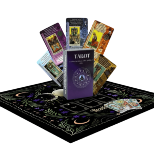 Kit Tarot Completo con Mantel Altar Regalo - Cartas Principiantes Colombia