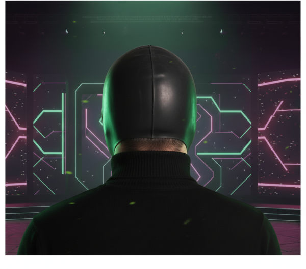 Máscara de  humo protección con Gafas Integradas – Cosplay Futurista | Diseño Cyberpunk - Image 5