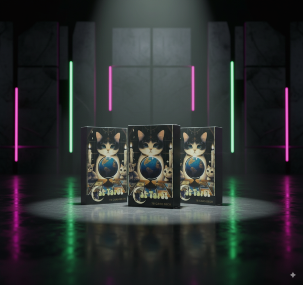 Combo Tarot de Gato + Mantel Ritual – Set Completo para Lecturas Místicas - Image 12