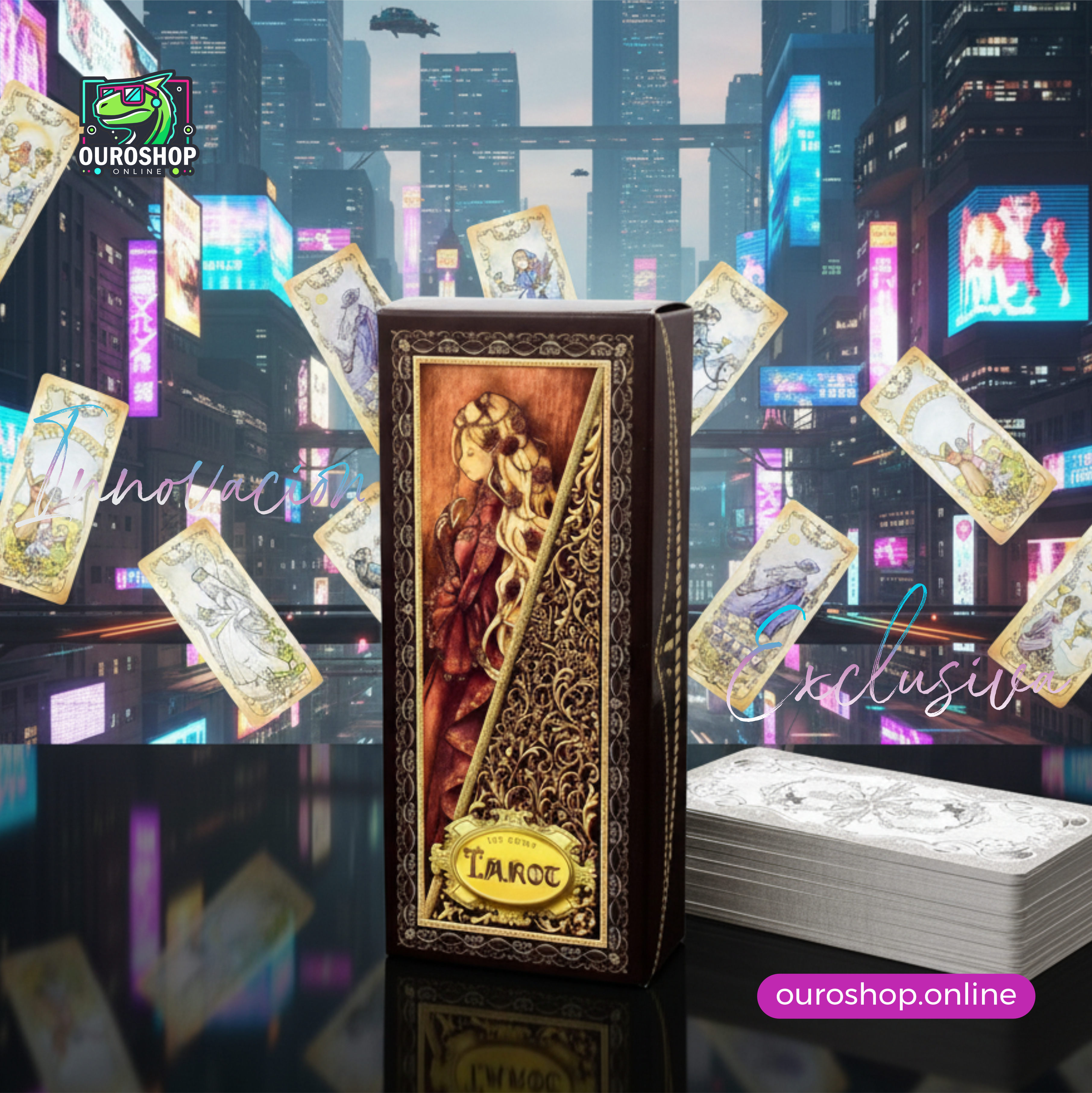 Tarot Low Spare – 78 Cartas Anime con Lenguaje de las Flores - Image 7