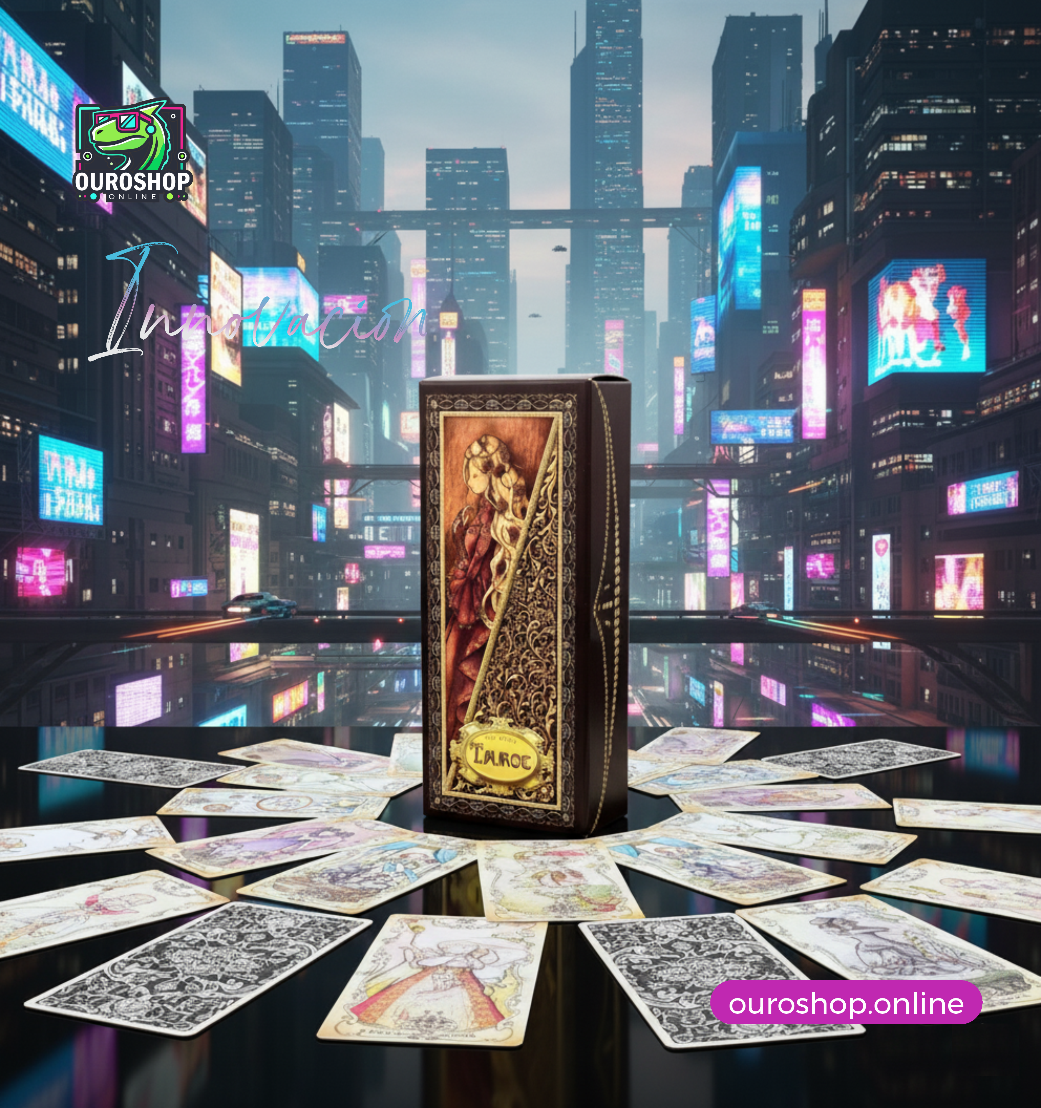 Tarot Low Spare – 78 Cartas Anime con Lenguaje de las Flores - Image 8