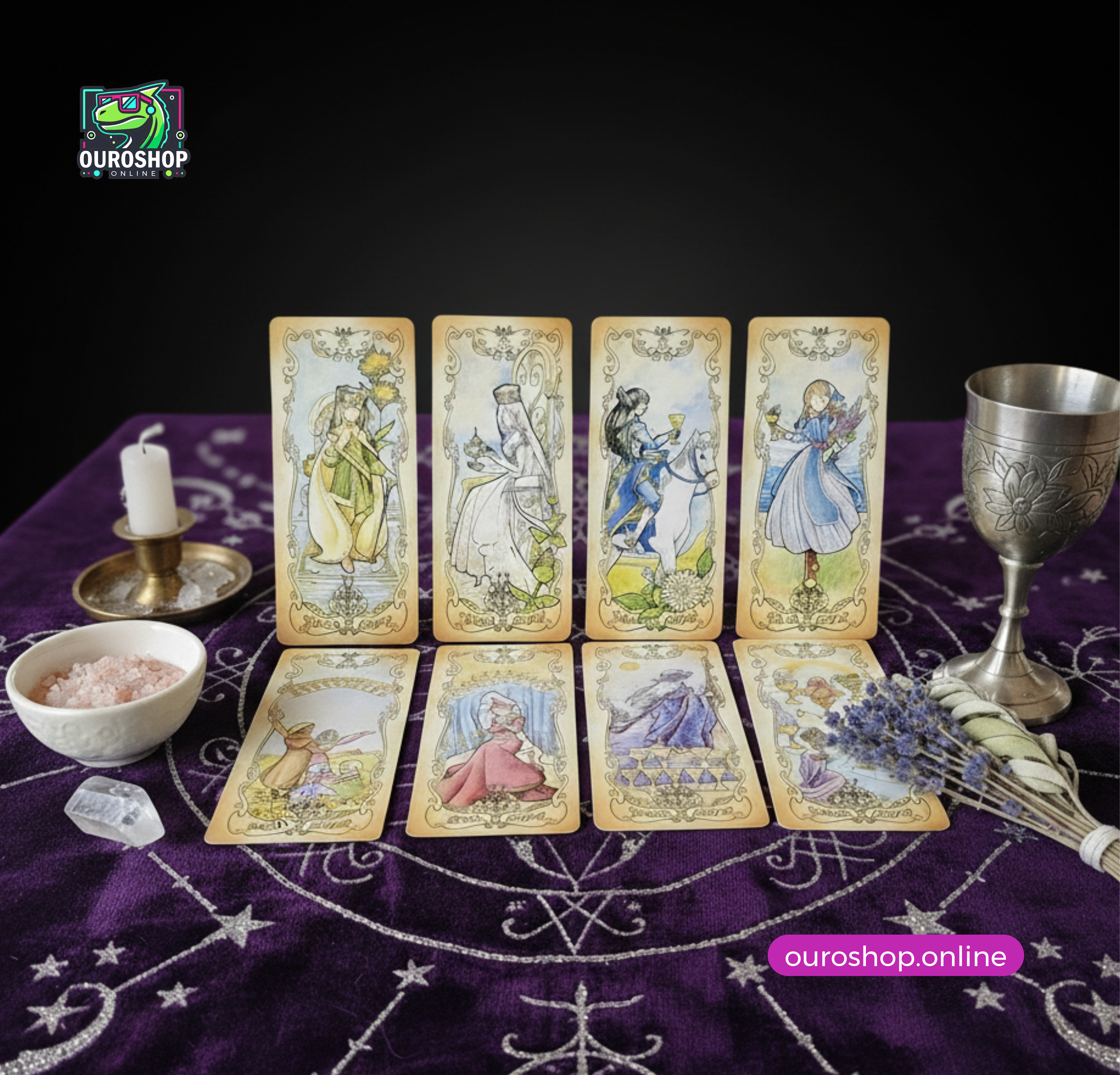 Tarot Low Spare – 78 Cartas Anime con Lenguaje de las Flores - Image 6